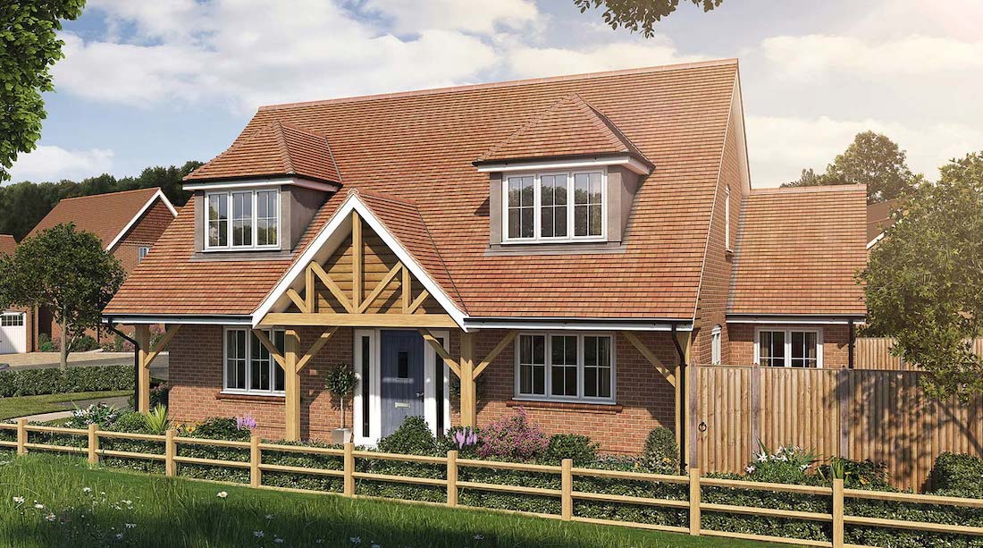 Oak Tree Close New Build Houses for Sale, Odiham, Hampshire